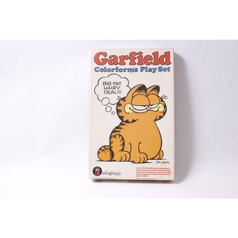 Garfield Colorforms Play Set 1978 UFS Vintage Collectible ~ 260302-WH 839